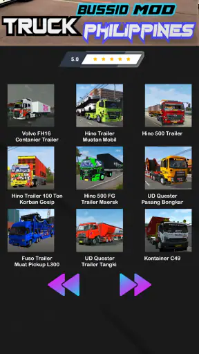 Bussid Mod Philippines Truck screenshot