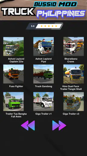 Bussid Mod Philippines Truck screenshot
