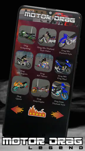 Bussid Motor Drag Legend screenshot