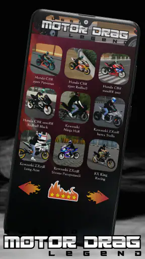 Bussid Motor Drag Legend screenshot