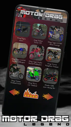 Bussid Motor Drag Legend screenshot