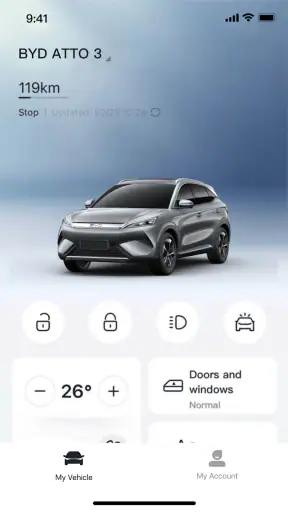 BYD AUTO screenshot