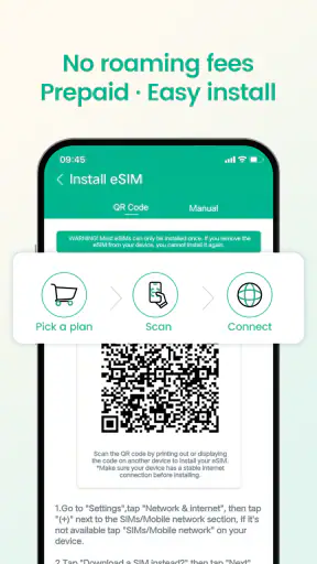 ByteSIM eSIM - Data Plan screenshot