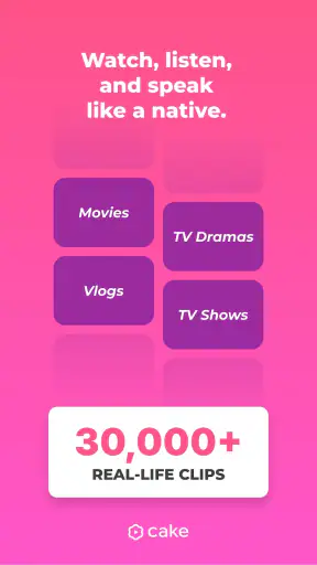 Cake - Learn English & Korean screenshot