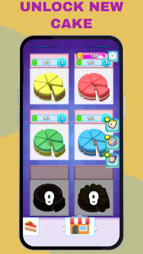 Cake sort : 3d match puzzle screenshot