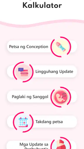 Calculator ng Pagbubuntis screenshot