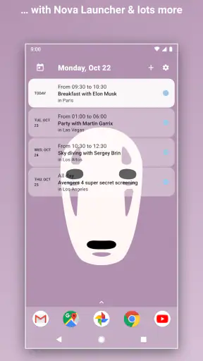 Calendar Widget Agenda Planner screenshot