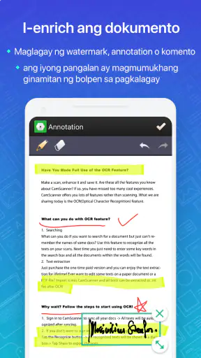 CamScanner - PDF scanner App screenshot