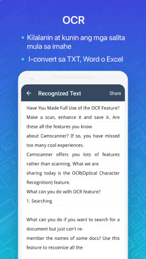 CamScanner - PDF scanner App screenshot