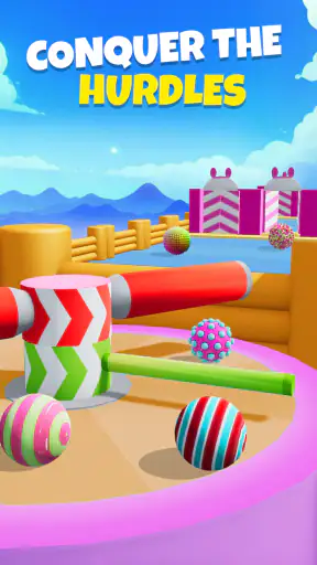 Candy Ball Run - Rolling Games screenshot