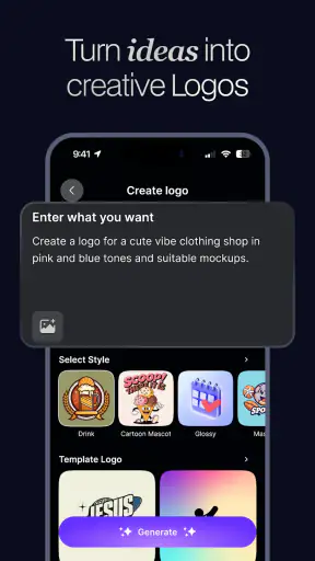 Canvart: AI Logo Maker screenshot