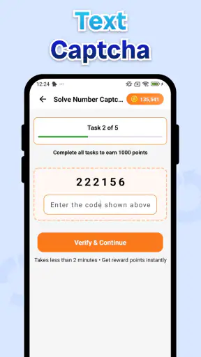 Captcha Entry - Typing Job screenshot