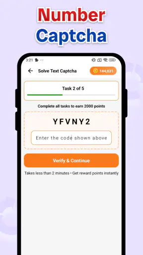 Captcha Entry - Typing Job screenshot