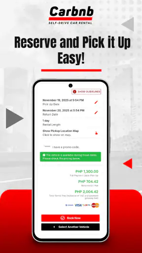 Carbnb screenshot