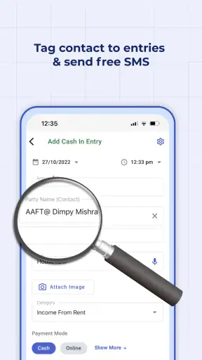 Cash Book: Expenses & Balance screenshot