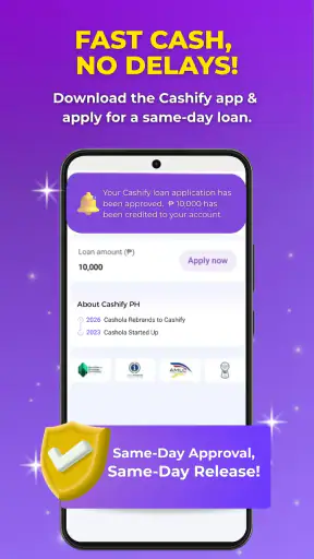 Cashify PH-Fast and Safe Cash screenshot