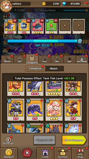 Cat Hero : Idle RPG screenshot