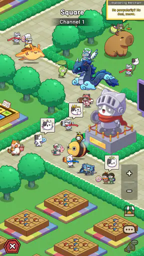 Cat Hero : Idle RPG screenshot