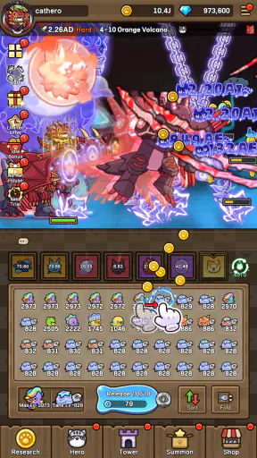 Cat Hero : Idle RPG screenshot