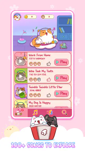 Cat Tiles: Cute Piano Game screenshot