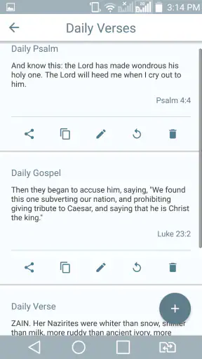 Catholic Bible Offline Daily screenshot