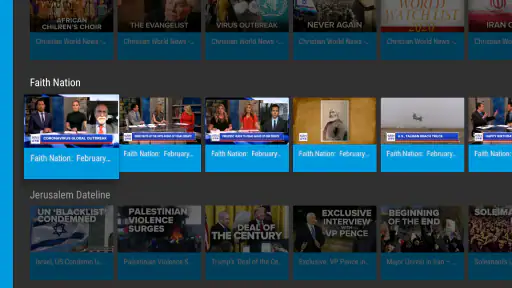 CBN News for Android TV screenshot