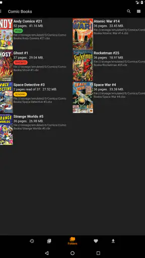 CDisplayEx Comic Reader screenshot