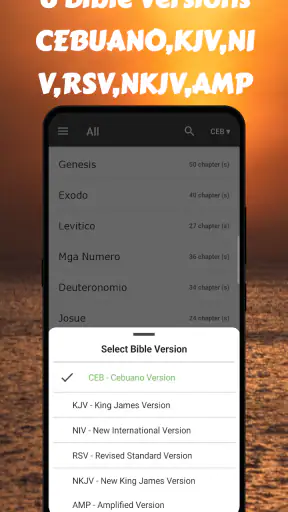 Cebuano Bible -CEBUANO+KJV+NIV screenshot