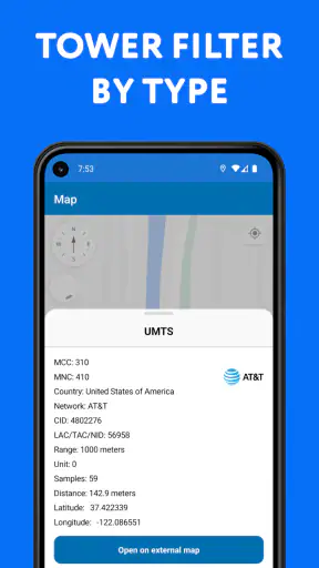 Cellular Tower - Signal Finder screenshot