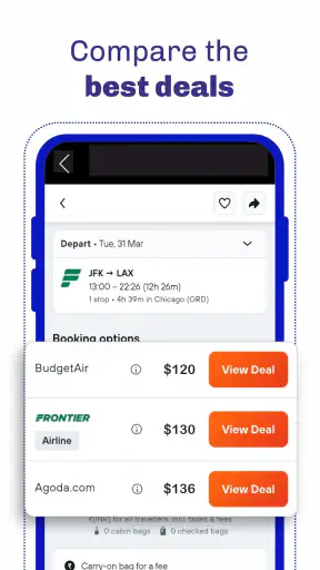 Cheap Flights Ticket Booking screenshot