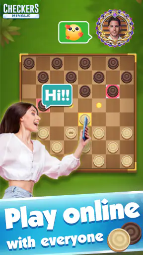 Checker Mingle: Online Board screenshot