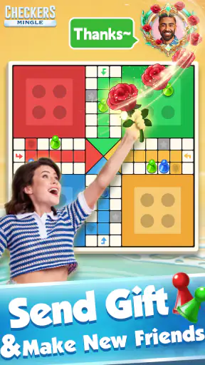 Checker Mingle: Online Board screenshot