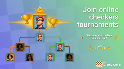 Checkers Online screenshot