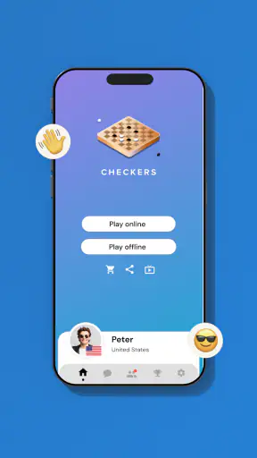 Checkers Online | Dama Online screenshot