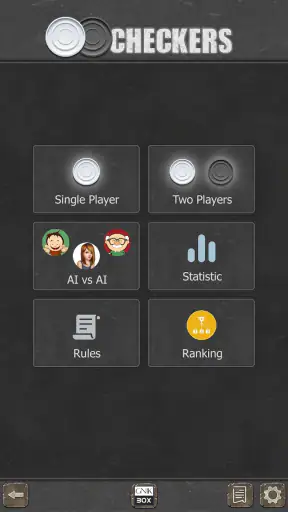 Checkers - Two Players screenshot