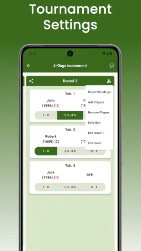 Chess Tournament Manager screenshot