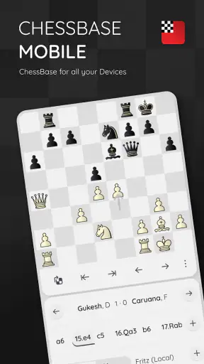 ChessBase: Analysis & Database screenshot