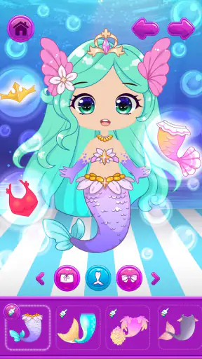 Chibi Dress Up Beauty Salon screenshot