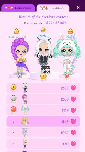 Chibi Dress Up Beauty Salon screenshot