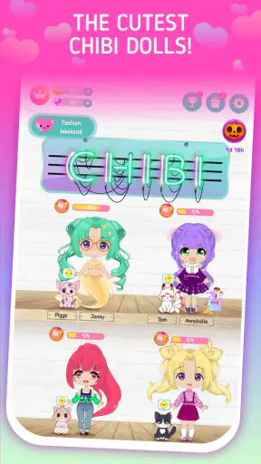 Chibi Dress Up Games for Girls screenshot
