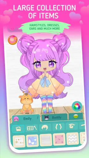 Chibi Dress Up Games for Girls screenshot