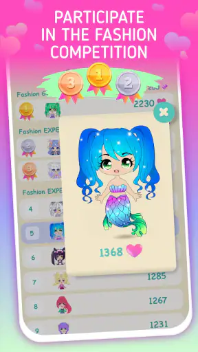 Chibi Dress Up Games for Girls screenshot