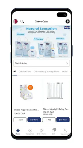 Chicco Qatar screenshot
