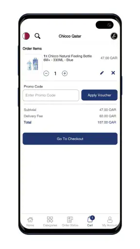 Chicco Qatar screenshot