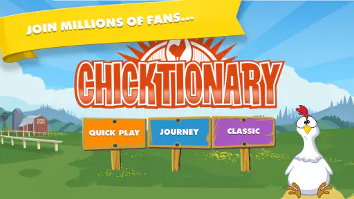 Chicktionary - Word Game screenshot