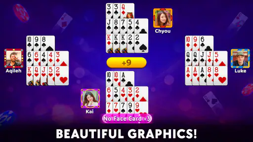 Chinese Poker screenshot