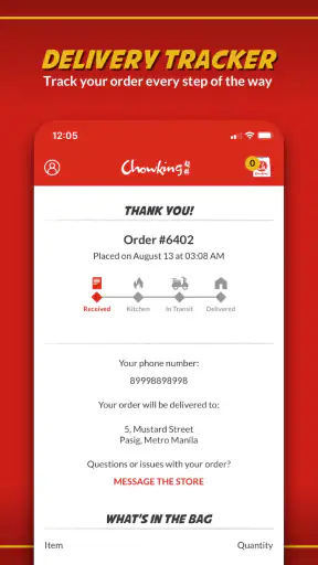Chowking Philippines screenshot