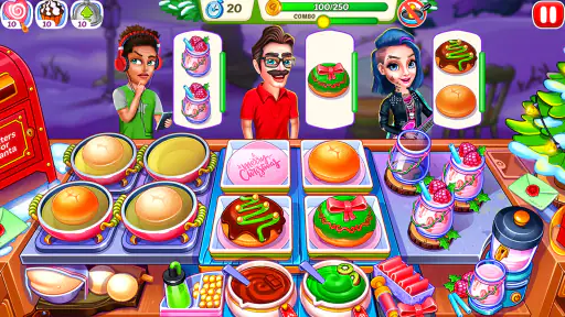 Christmas Fever Cooking Games screenshot