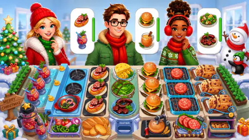 Christmas Fever Cooking Games screenshot