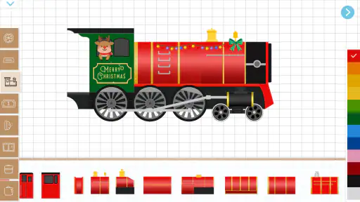 Christmas Train Game For Kids screenshot